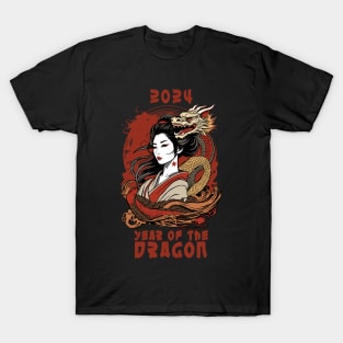 Chinese New Year | 2024 Year Of The Dragon T-Shirt